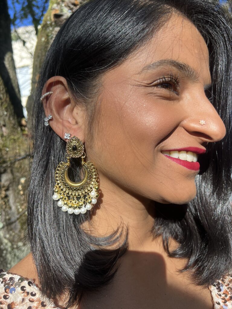 Boucle d'oreille pendantes ethniques