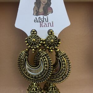 Boucle d’oreille Lune Blanche